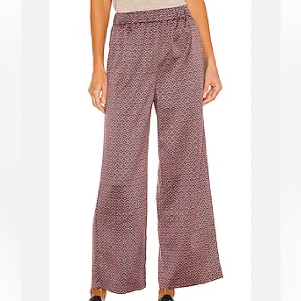 NWT House of Harlow 1960 x REVOLVE Printed Lounge Pant in Multi Geo